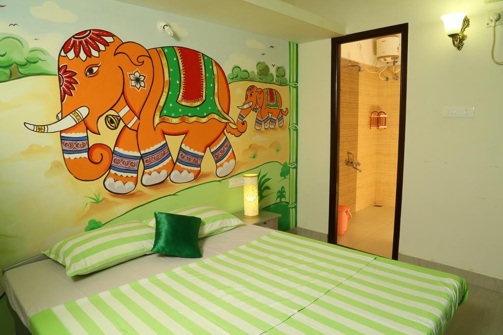La Maison Radha Pondichéry Chambre photo